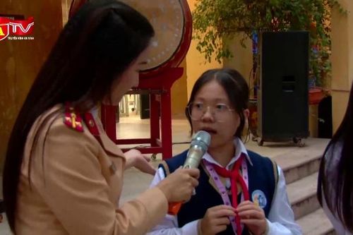 Học sinh Thủ đô hưởng ứng tích cực cuộc thi 'An toàn giao thông cho nụ cười ngày mai'