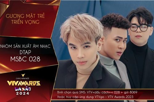 DTAP lọt đề cử gương mặt trẻ triển vọng 'VTV Awards 2023'