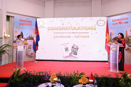 Kết nối thanh toán bằng QR code giữa Việt Nam và Campuchia