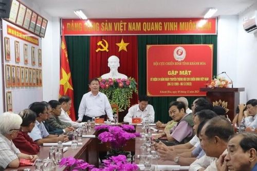 Khánh Hòa: Gặp mặt kỷ niệm 34 năm Ngày thành lập Hội Cựu chiến binh Việt Nam