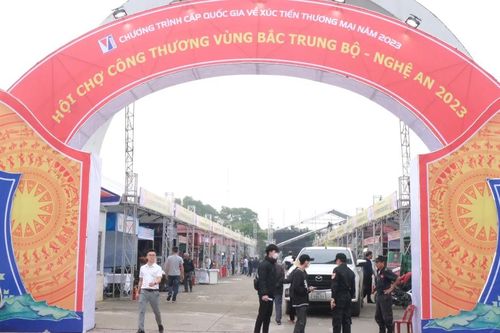 Nghệ An: Hơn 250 gian hàng tại Hội chợ Công thương Bắc Trung Bộ