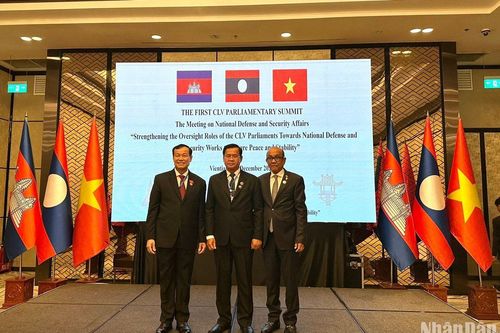 Tăng cường hợp tác Nghị viện Campuchia, Lào và Việt Nam trong bảo đảm quốc phòng, an ninh và kết nối ba nền kinh tế