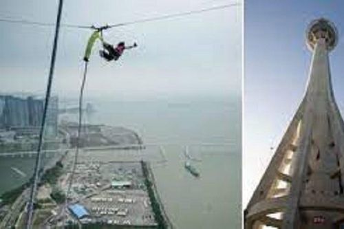 Du khách tử vong sau khi hoàn thành cú nhảy bungee cao 233 mét