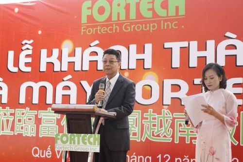 Fortech chính thức khai trương cơ sở sản xuất mới tại Việt Nam
