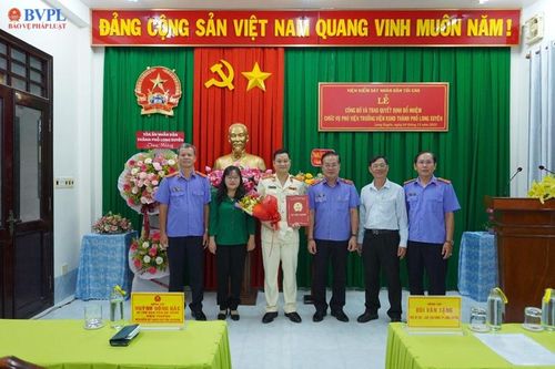 VKSND thành phố Long Xuyên có tân Phó Viện trưởng