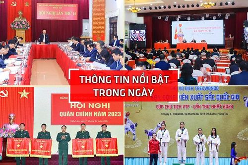 Nghệ An: Thông tin nổi bật ngày 5/12