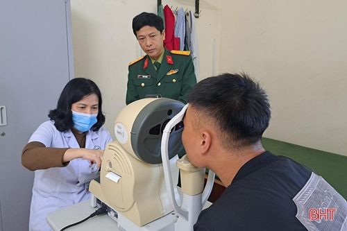 525 công dân Nghi Xuân tham gia khám tuyển nghĩa vụ quân sự