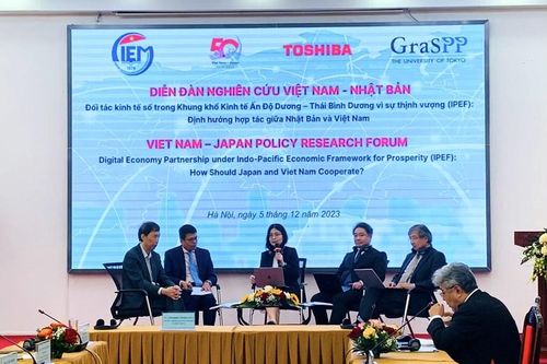 Việt Nam-Nhật Bản thúc đẩy hợp tác trong phát triển kinh tế số