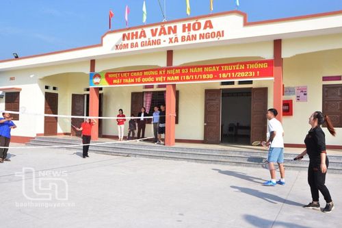 Hoàn thiện cơ sở vật chất văn hóa ở Đại Từ: Nâng cao đời sống tinh thần cho người dân