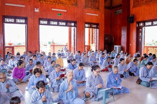 Chùa Minh Hiệp (Đồng Nai) tổ chức khóa tu 'Một ngày an lạc' lần thứ 113