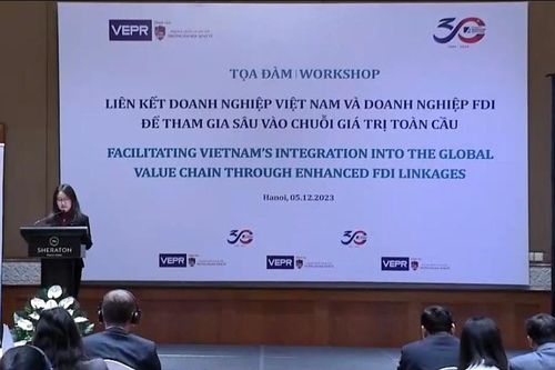 Liên kết giữa doanh nghiệp FDI và doanh nghiệp trong nước còn yếu