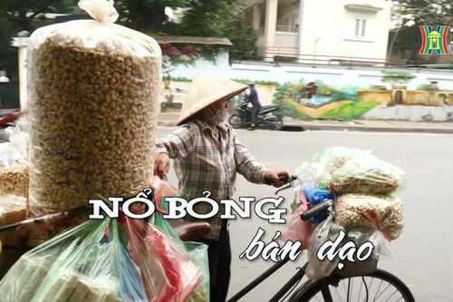 Nổ bỏng bán dạo | Nhịp sống Hà Nội | 05/12/2023