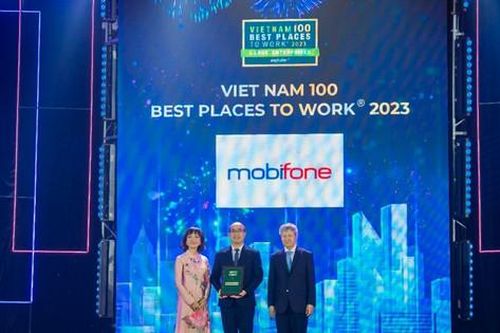MobiFone được vinh danh là một trong những nơi làm việc tốt nhất Việt Nam năm 2023
