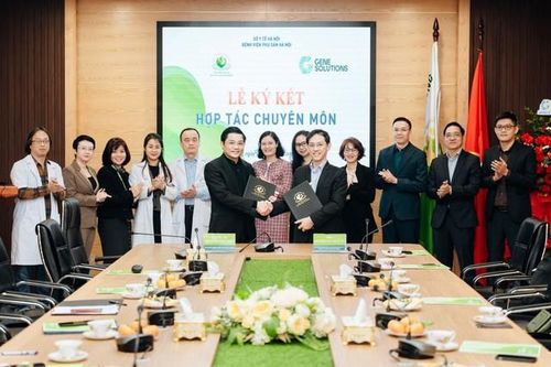 Ký kết hợp tác chuyên môn giữa Bệnh viện Phụ Sản Hà Nội và Gene Solutions