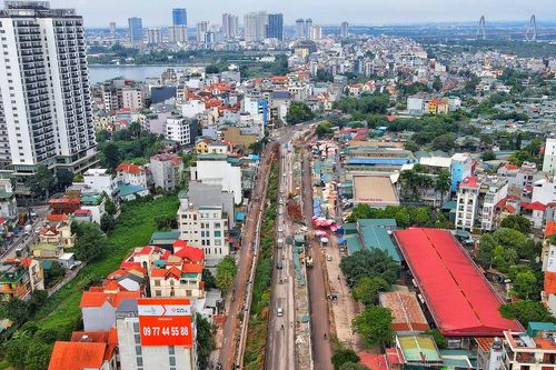 Hà Nội: Dự án 800 tỷ đồng thi công trở lại sau thời gian dài nghỉ tránh lũ