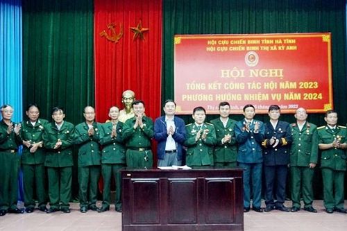 Hội cựu chiến binh luôn gương mẫu, đi đầu trong mọi nhiệm vụ