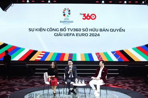 TV360 chính thức sở hữu bản quyền phát sóng EURO 2024 tại Việt Nam