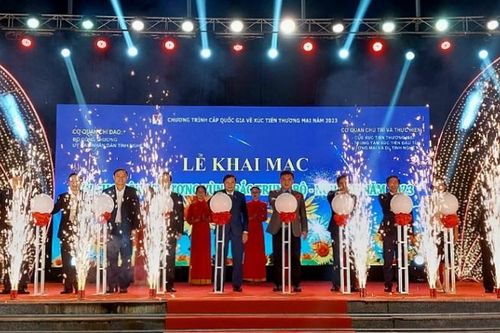 Hơn 250 gian hàng tham gia 'Hội chợ công thương vùng Bắc Trung Bộ-Nghệ An 2023'