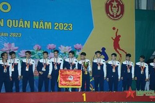 Sức hút môn bóng chuyền trong Quân đội