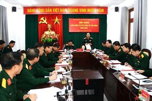 Ban Thường vụ Đảng ủy Quân khu 5 kiểm điểm tự phê bình và phê bình năm 2023