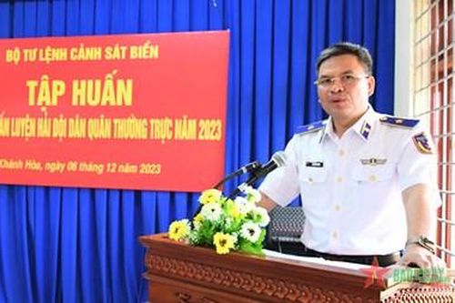 Khai mạc tập huấn công tác huấn luyện Hải đội dân quân thường trực năm 2023