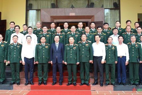 Chủ tịch nước Võ Văn Thưởng thăm, làm việc tại Quân khu 5