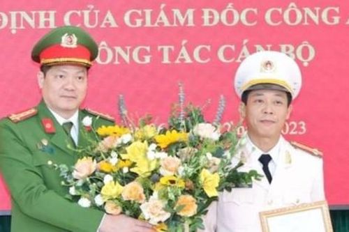 Công bố quyết định của Giám đốc Công an tỉnh Lai Châu về công tác cán bộ