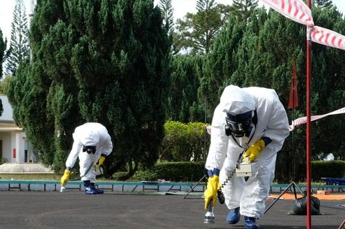 Diễn tập ứng phó sự cố bức xạ tại lò phản ứng hạt nhân Đà Lạt