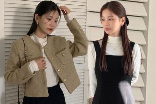 9 cách diện đồ với áo giữ nhiệt cao cổ vừa trẻ trung lại tôn dáng