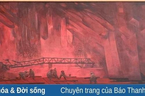 Lắng đọng 'Hàm Rồng 1972' của họa sĩ Mai Xuân Chung