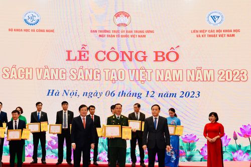 Đồng Nai có 2 giải pháp nằm trong Sách vàng sáng tạo Việt Nam năm 2023