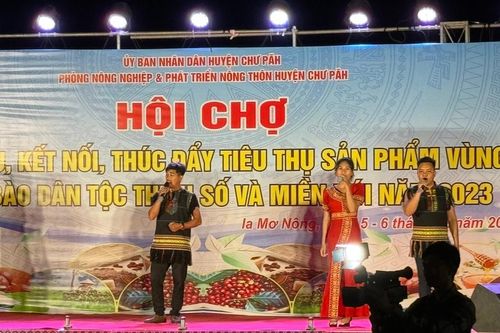 Chư Păh tổ chức hội chợ giao lưu, kết nối tiêu thụ sản phẩm vùng đồng bào DTTS