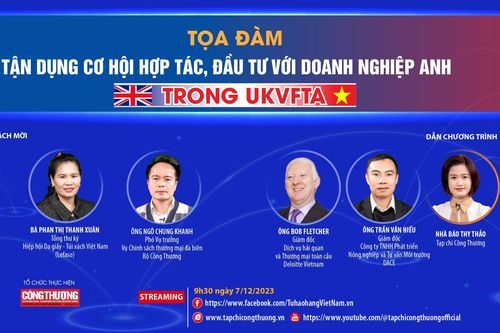 Tận dụng cơ hội hợp tác, đầu tư với doanh nghiệp Anh trong UKVFTA