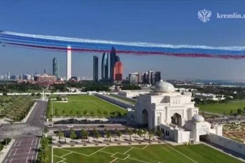 UAE tổ chức nghi lễ hoành tráng đón Tổng thống Putin