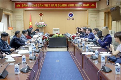 Bộ trưởng Bộ Y tế Đào Hồng Lan tiếp Đại sứ Hoa Kỳ tại Việt Nam