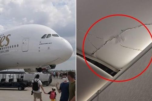 Bay qua vùng nhiễu động, 14 hành khách bị hất văng gây nứt trần máy bay
