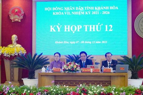 Khánh Hòa: Khai mạc Kỳ họp thứ 12, HĐND tỉnh khóa VII, nhiệm kỳ 2021- 2026