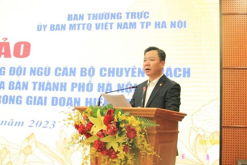 Nâng chất lượng cán bộ Mặt trận: Khắc phục hạn chế từ trong nhận thức