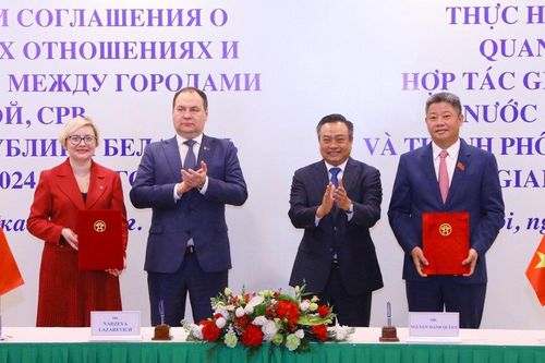 Khai mở thêm tiềm năng hợp tác giữa Hà Nội và Minsk (Belarus)
