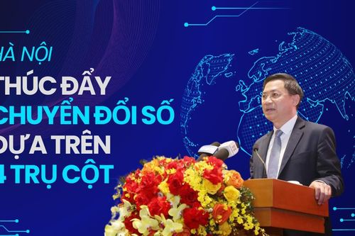 Hà Nội thúc đẩy chuyển đổi số trên 4 trụ cột