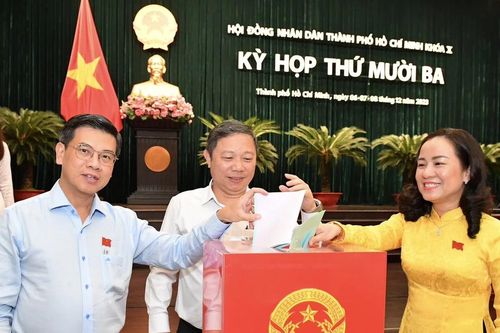 HĐND TPHCM khóa X đã tổ chức lấy phiếu tín nhiệm đối với 31 chức danh do HĐND TPHCM bầu.