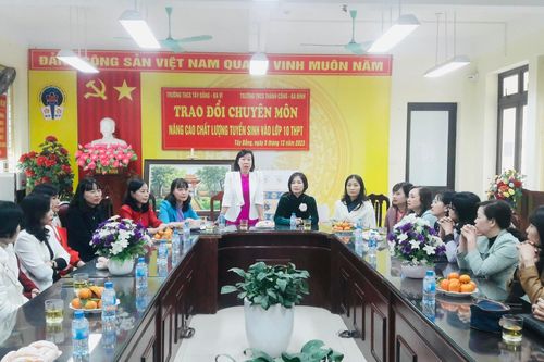 Trường giúp trường bàn giải pháp nâng cao chất lượng tuyển sinh vào lớp 10