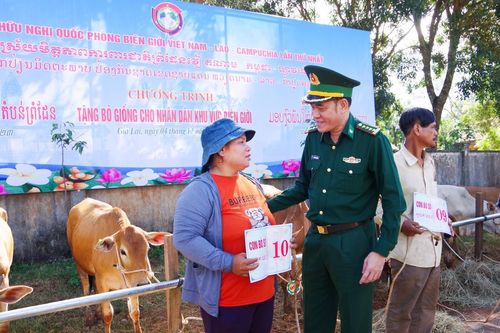 Vùng biên rộn ràng trước ngày hội lớn của 3 nước Đông Dương