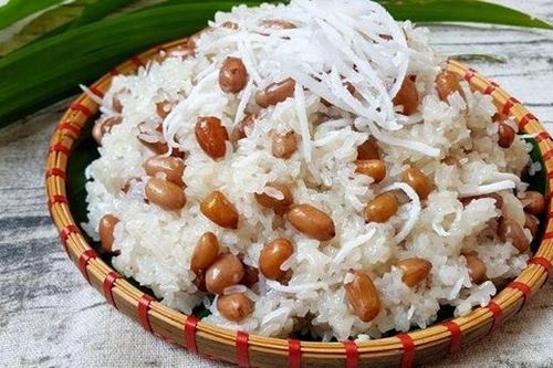 Xôi lạc - Món ăn quen thuộc trong bữa sáng