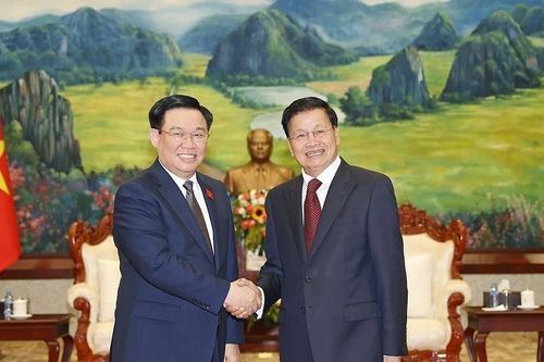 Chủ tịch Hội Hữu nghị Lào-Việt đánh giá cao chuyến thăm của Chủ tịch Quốc hội