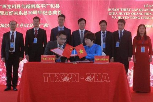 Vun đắp tình hữu nghị, hợp tác các địa phương Việt Nam - Trung Quốc