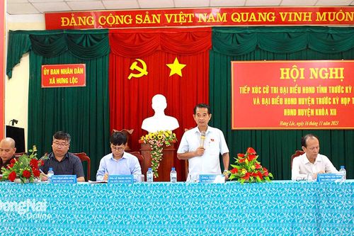 Kiến nghị của cử tri được ghi nhận, trả lời