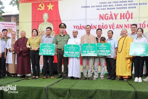 Công an huyện Xuân Lộc: Đưa phong trào Vì an ninh Tổ quốc lan tỏa sâu rộng
