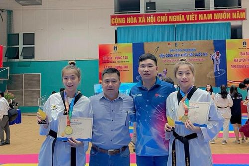 Gia Lai giành 2 huy chương vàng ở Giải vô địch Taekwondo vận động viên xuất sắc quốc gia