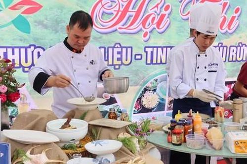 Hội thi ẩm thực dược liệu - tinh hoa núi rừng Ngọc Linh